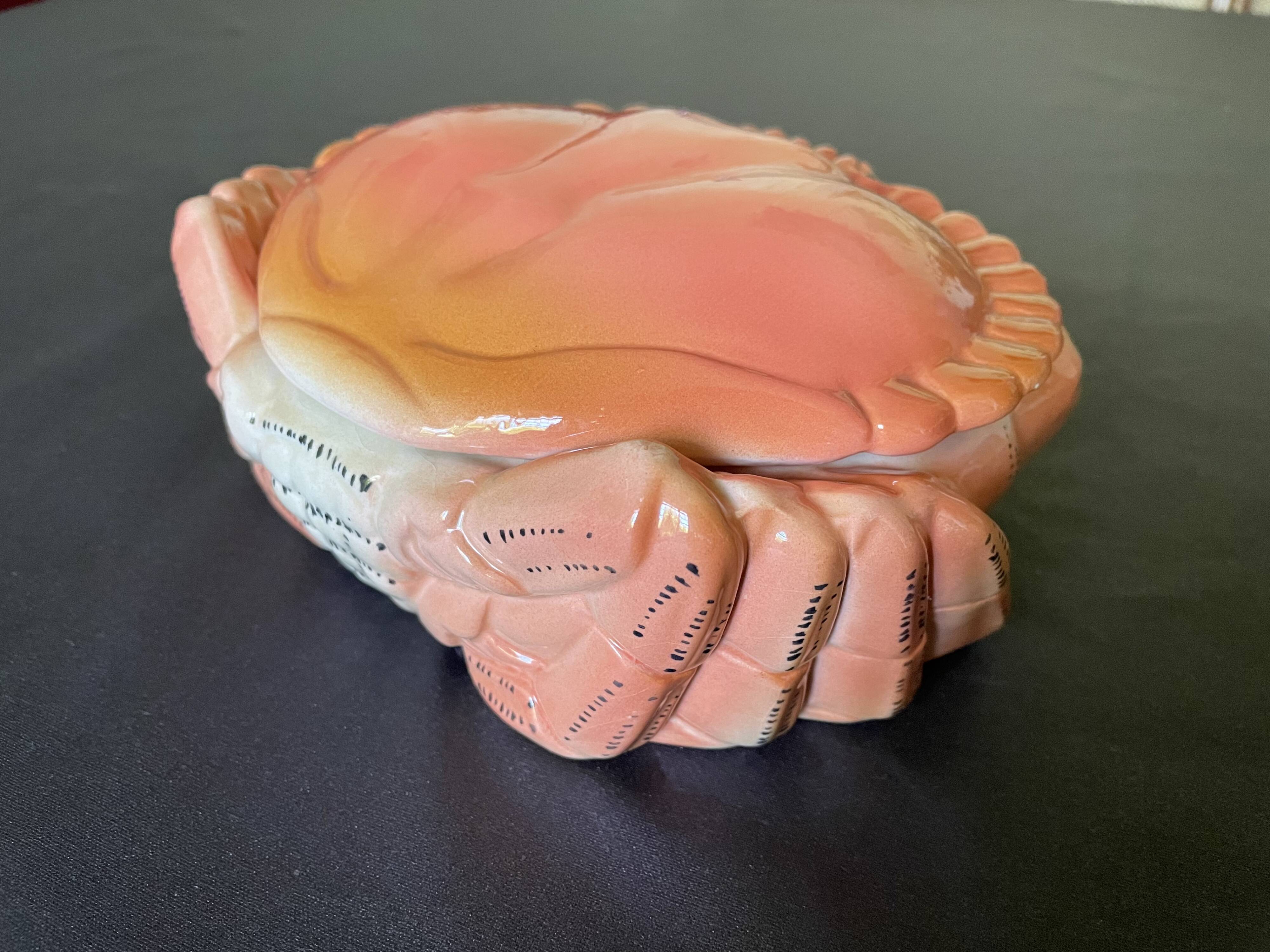 Terrine crab ceramic cake by Michel Caugant