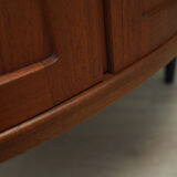 Armoire d’angle en acajou, années 1970, conception danoise, production: danemark