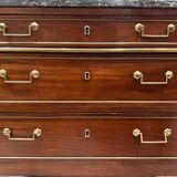 Mahogany chest of drawers 1800