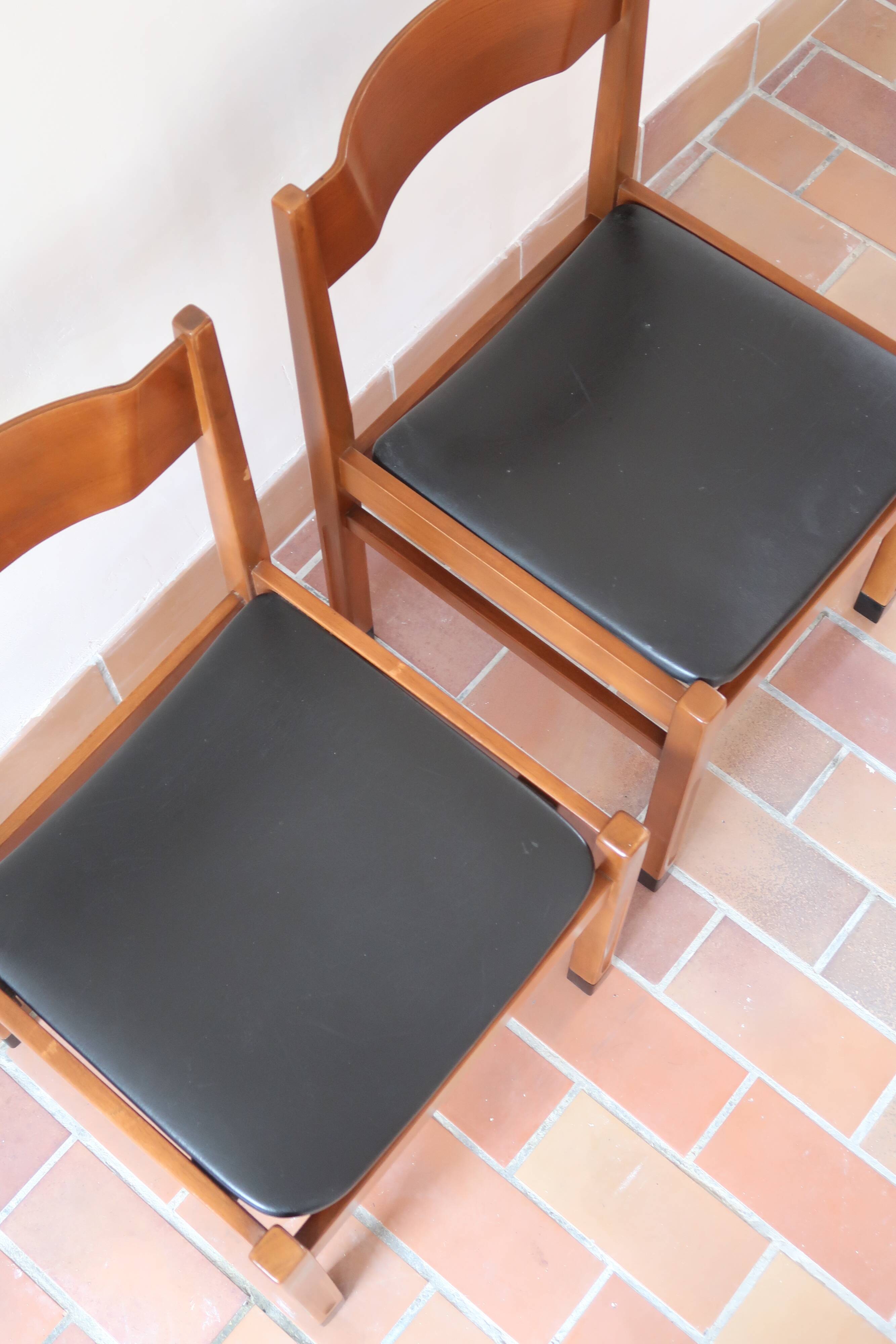 Pair of Scandinavian chairs