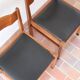 Paire de chaises scandinaves