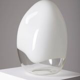 Paire de lampes nessa en verre de murano, gino vistosi, 1970s