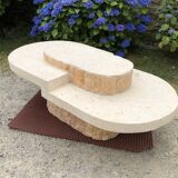 Asymmetrical coffee table