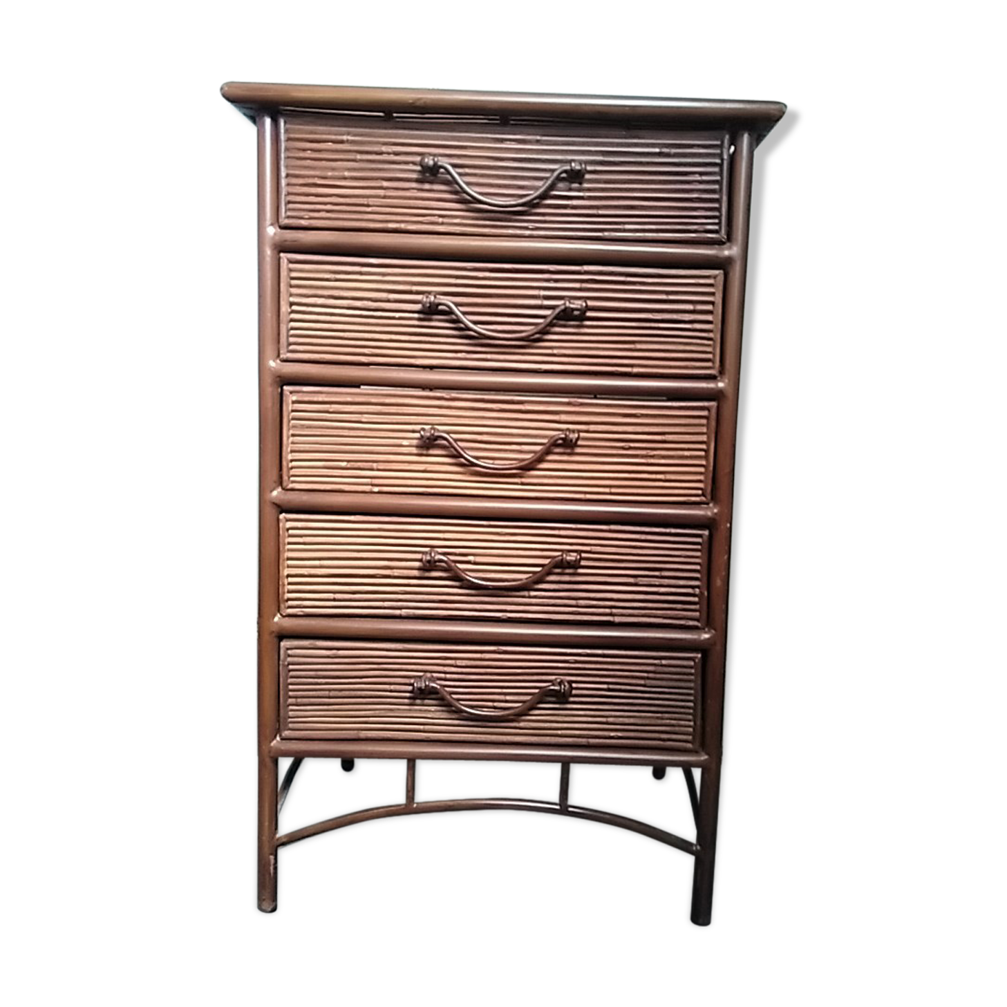Chiffonnier en rotin
