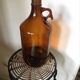 Amber bottle with handles
