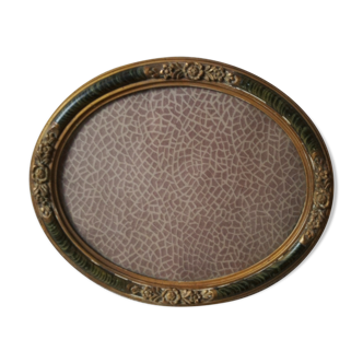 Old gilded wood frame