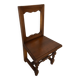 Ancienne chaise lorraine bébé enfant bois brut vintage
