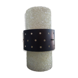 Granita  and perforated plate vintage hanging lamp