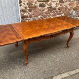 Spectacular French extending table Louis XV style vintage 1980 rococo Provence 260cm