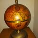 Vintage ice bucket (made in italy) Globe Earth, world map