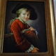 Painting the editions braun 1969 " drouais the young student 32.5 x 37 cm