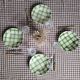 La Redoute x Selency lot de 4 assiettes mi-creuses vertes