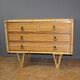 Bamboo design chest of drawers circa 1950