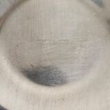 Silver-plated metal stand – dolphin decoration – menesés spain