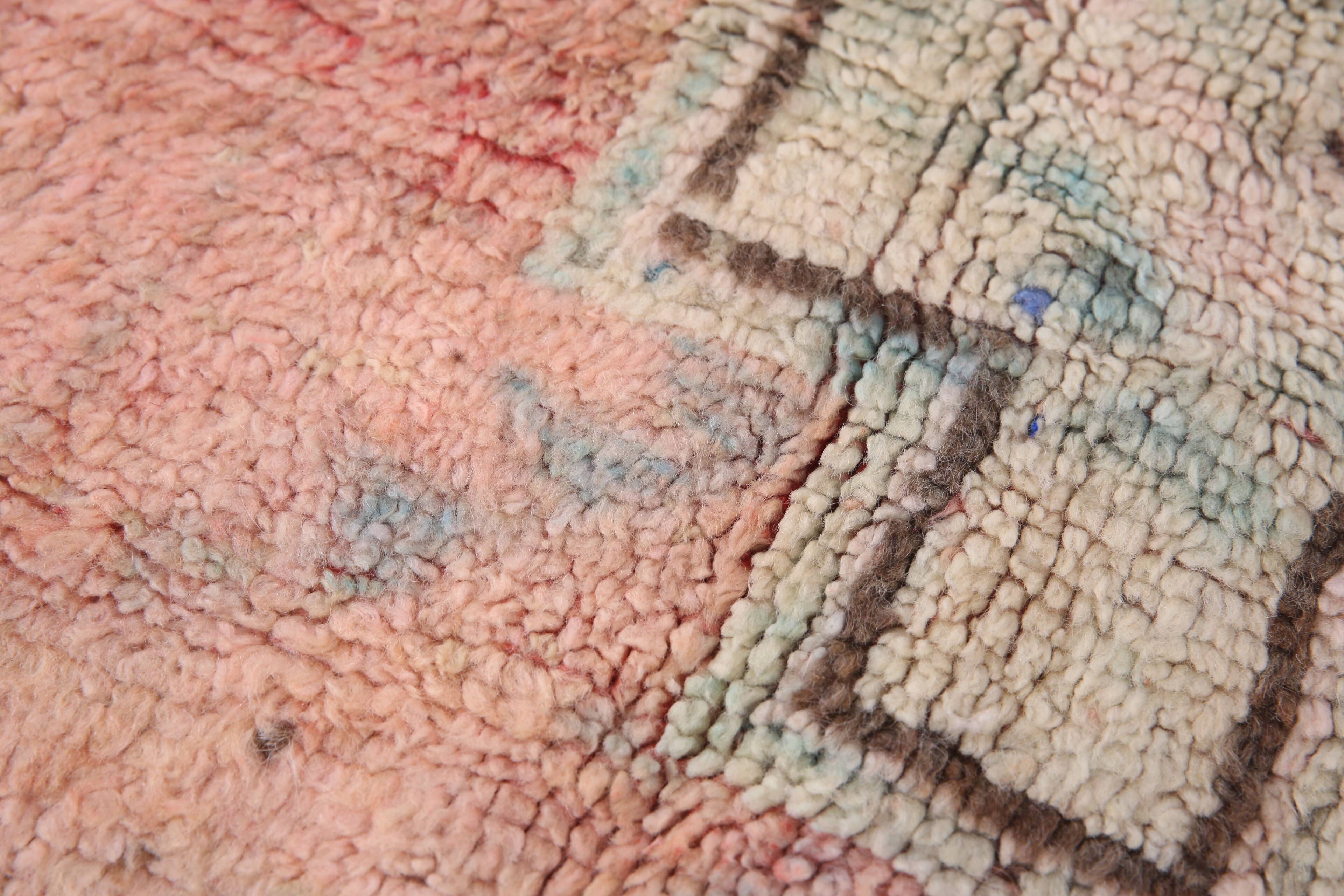 Vintage Boujaad Rug 150 x 309 cm - Vintage Moroccan Rug - Berber Rug