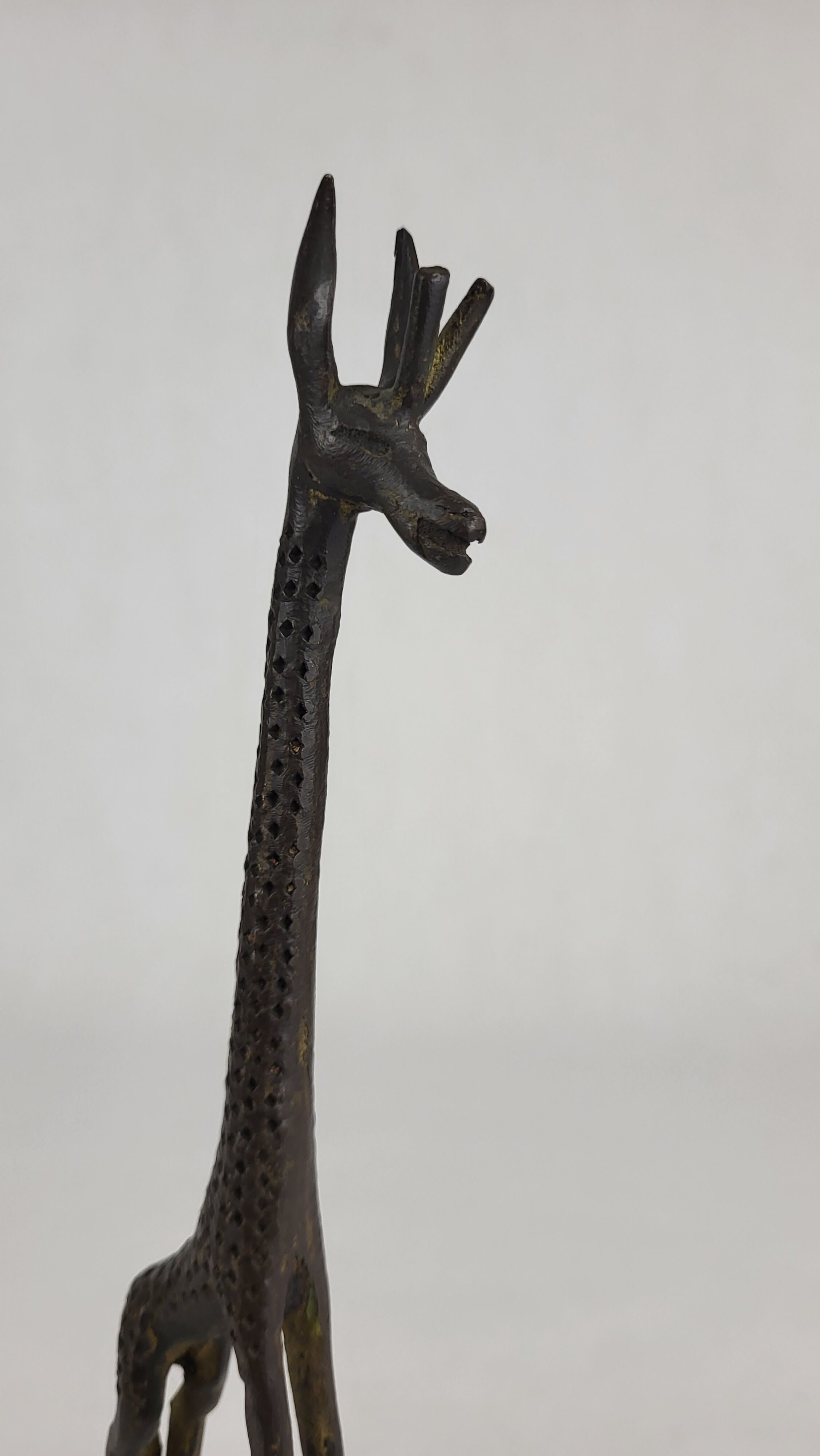 African bronze giraffe Dogon (Mali)