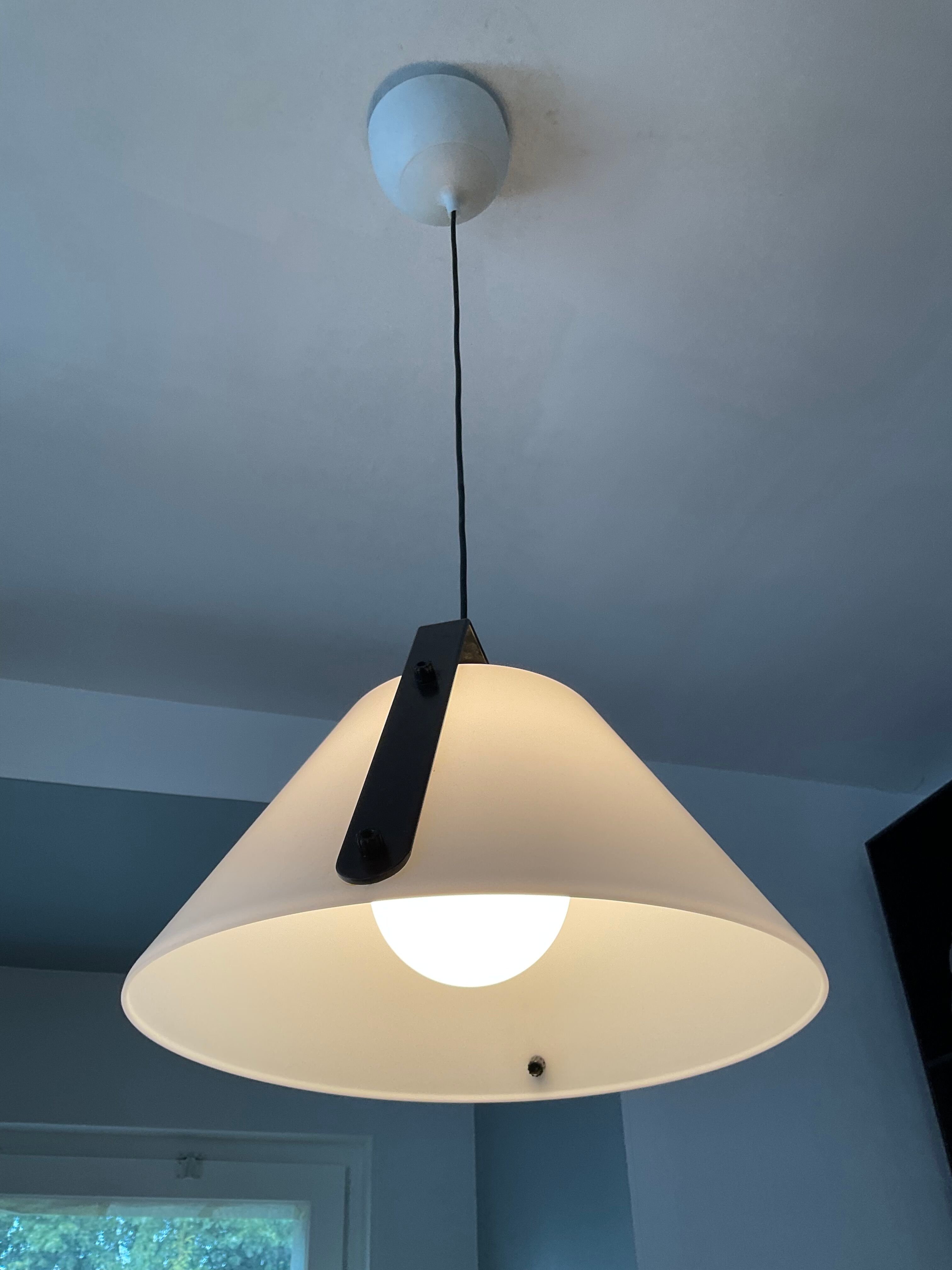 Vintage pendant lamp by metalarte 70s-80s