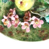 Assiette fruits en relief Longchamp