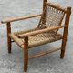 Vintage Lounge chair in style of Audoux  France 50's Design