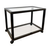 Table basse Pierre Vandel Paris Vintage 1980
