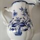 Trio of jugs and cup Sarreguemines Lancaster decoration