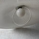 Vintage suspension in perforated white lacquered metal – postmodern design