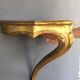 Wall console wood and stucco gilded fine XIX
