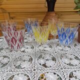 Verres vin Arlequin vintage