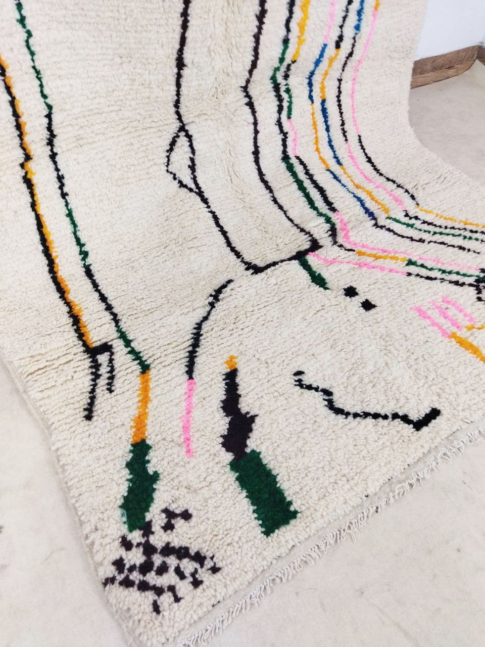 Moroccan Berbere Carpet 247x150cm