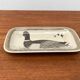 Assiette oiseau en céramique allemande vintage de Thomas