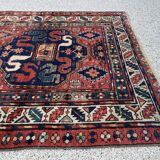 Tapis ancien du Caucase, kazak cloud band, circa 1880