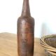 Set of 5 antique glazed stoneware bottles