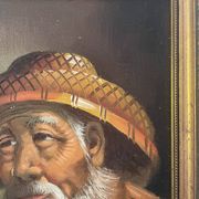 Portrait of a Chinese character.