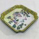 Asian enameled copper tray