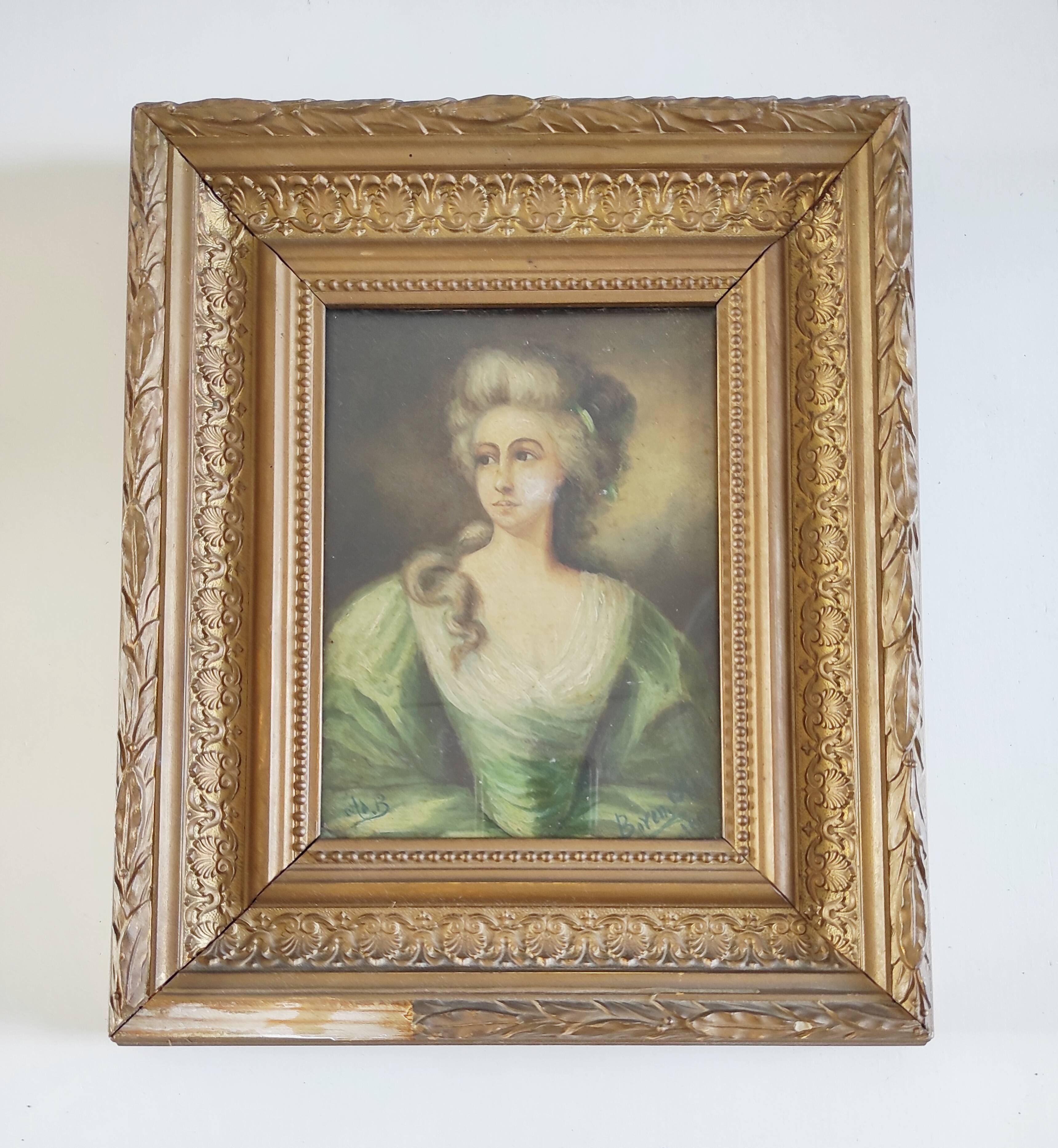 Boyen Portrait of an Elegant Woman 1908 oil on panel