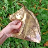 Serres Livres Laiton Cheval Vintage