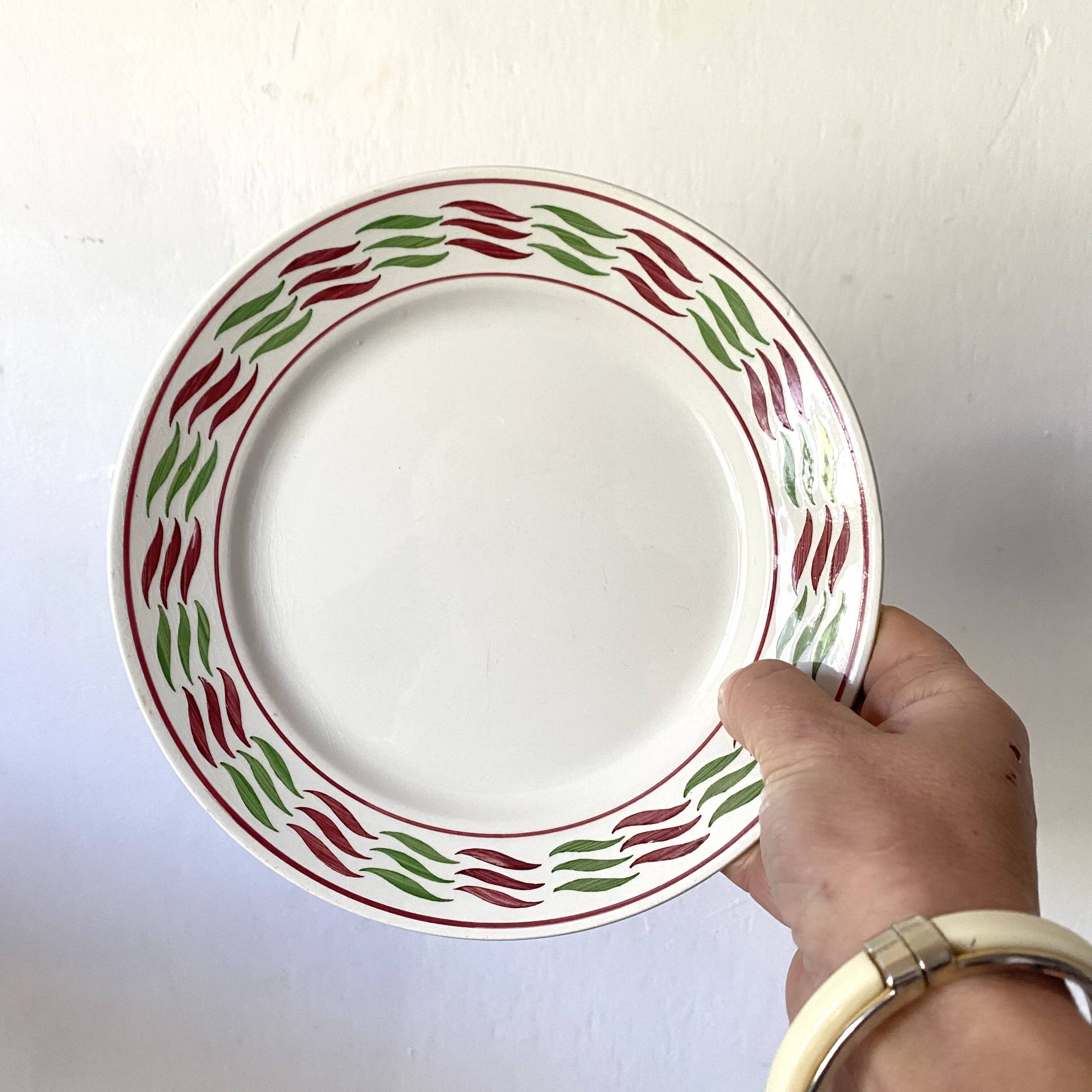 Luneville Yveline and Mery plates x16