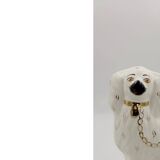 Mid-Century Staffordshire Ceramic Spaniel Mantle Dogs 1378 4 from Beswick