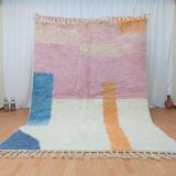 Handmade wool rug large size 200 x 300 cm