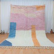 Handmade wool rug large size 200 x 300 cm