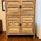 Vintage solid oak 'Depuydt' wardrobe