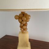 Lampe italienne des années 70 en albâtre