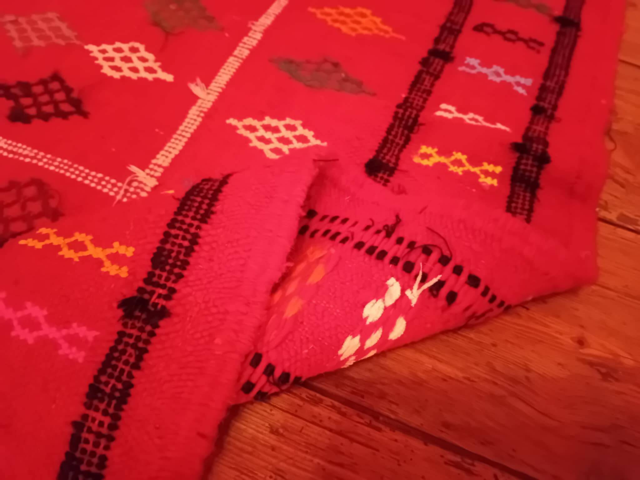 Handmade Berber Kilim 153x93cm