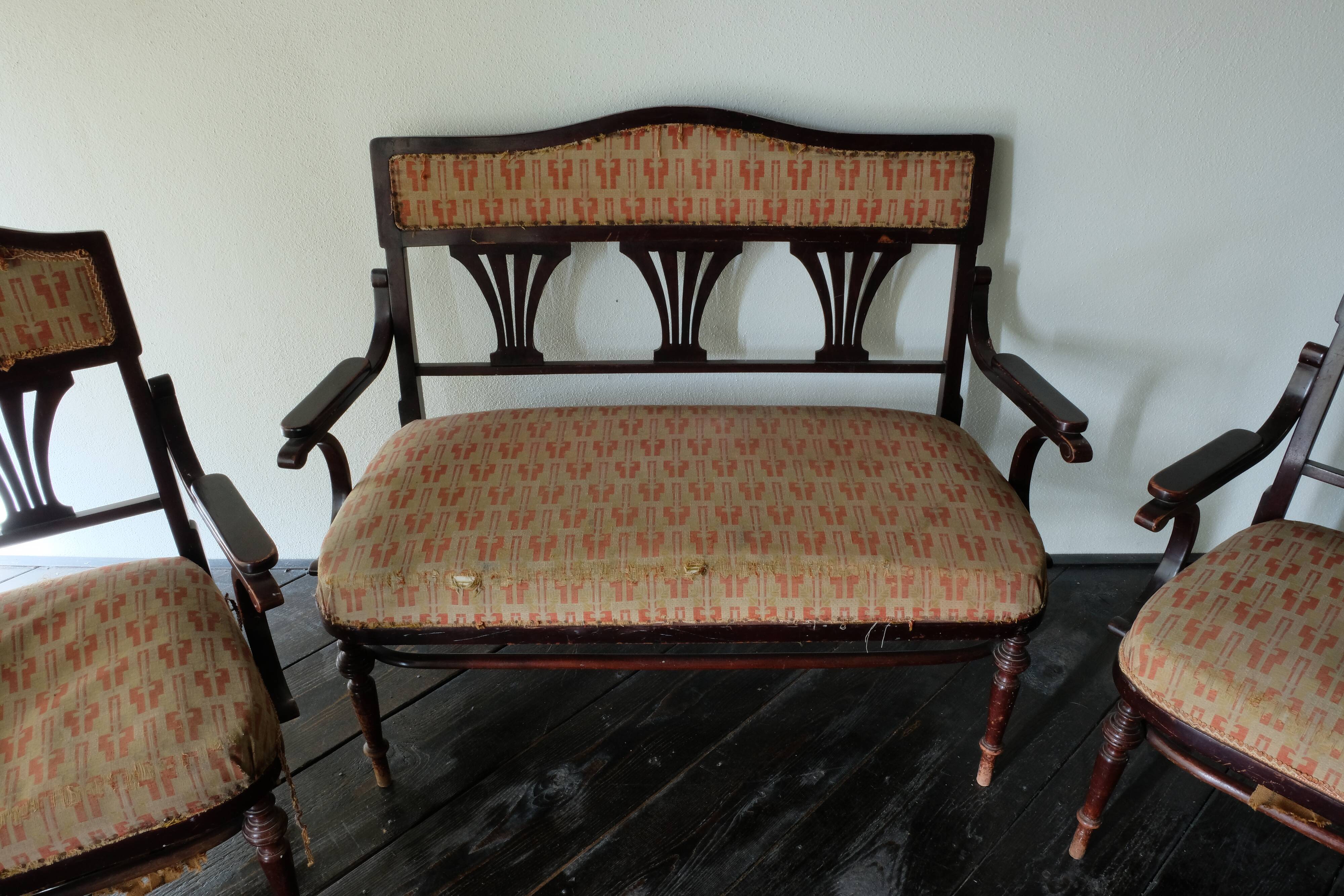 Ensemble salon, Thonet, années 1890