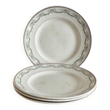 Ironstone plates St Amand