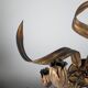 Large Vintage Wall Candelabra with Golden Tulips, 1960s