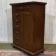 Indian teak chest of drawers from the 1970s