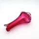 Set of 2 Organic Art Vases Josef Hospodka - Sommerso Fuchsia