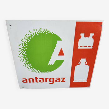 Plaque en tôle Antargaz