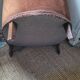 Fauteuil vintage en velours